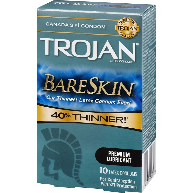 Condoms lubrifiés super minces et sensibles BareSkin