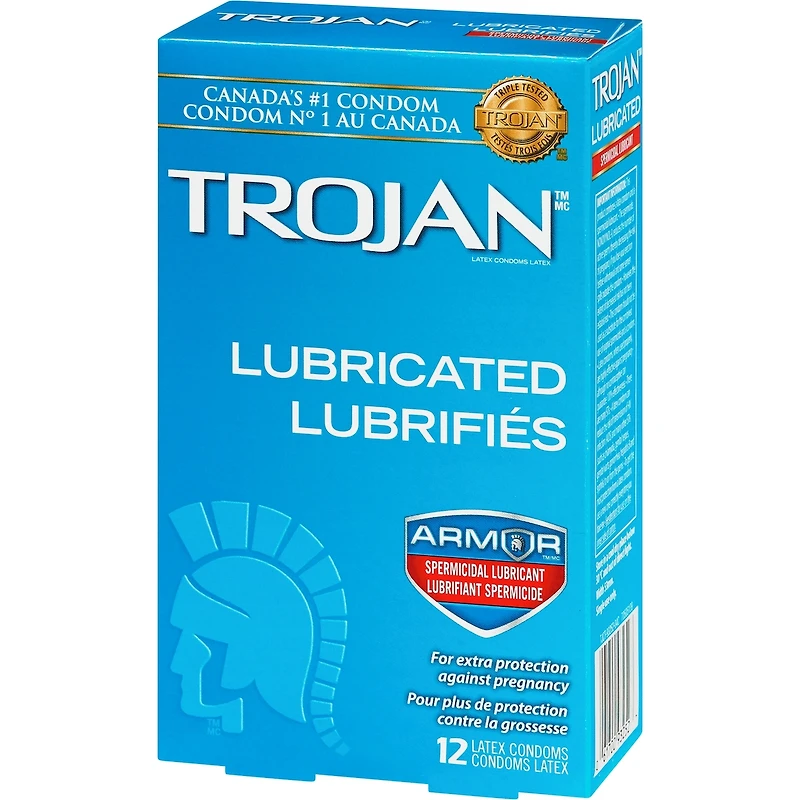 Condoms lubrifiés classiques avec lubrifiant spermicide Classique