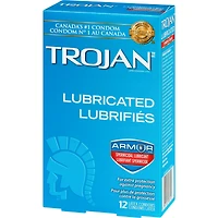 Condoms lubrifiés classiques avec lubrifiant spermicide Classique