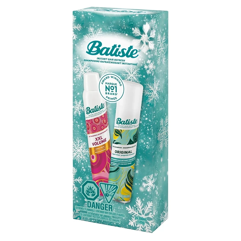 Coffret cadeau Batiste Holiday 2x200ml