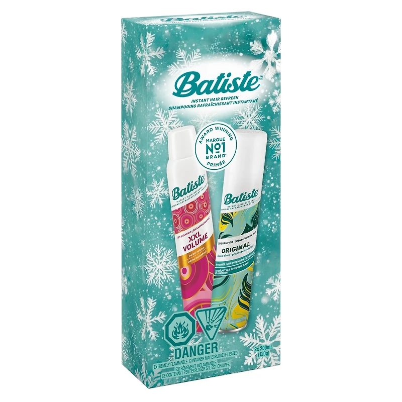 Coffret cadeau Batiste Holiday 2x200ml
