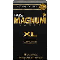 Condoms lubrifiés très grands Magnum