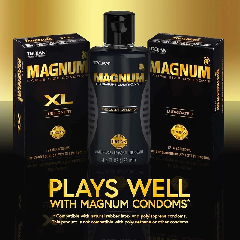 Magnum Premium Water-Based Personal Lubricant