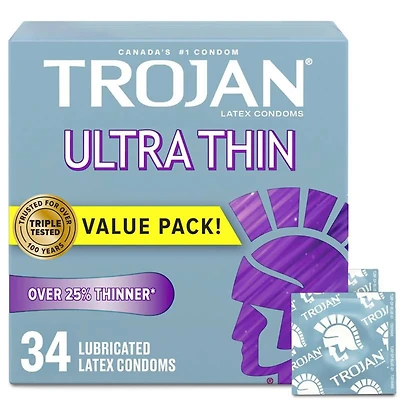 Ultra Thin Lubricated Condoms