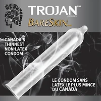 Condoms sans latex ultraminces et sensibles BareSkin Supra