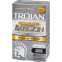 Condoms sans latex ultraminces et sensibles BareSkin Supra