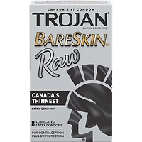 Condoms lubrifiés BareSkin Raw