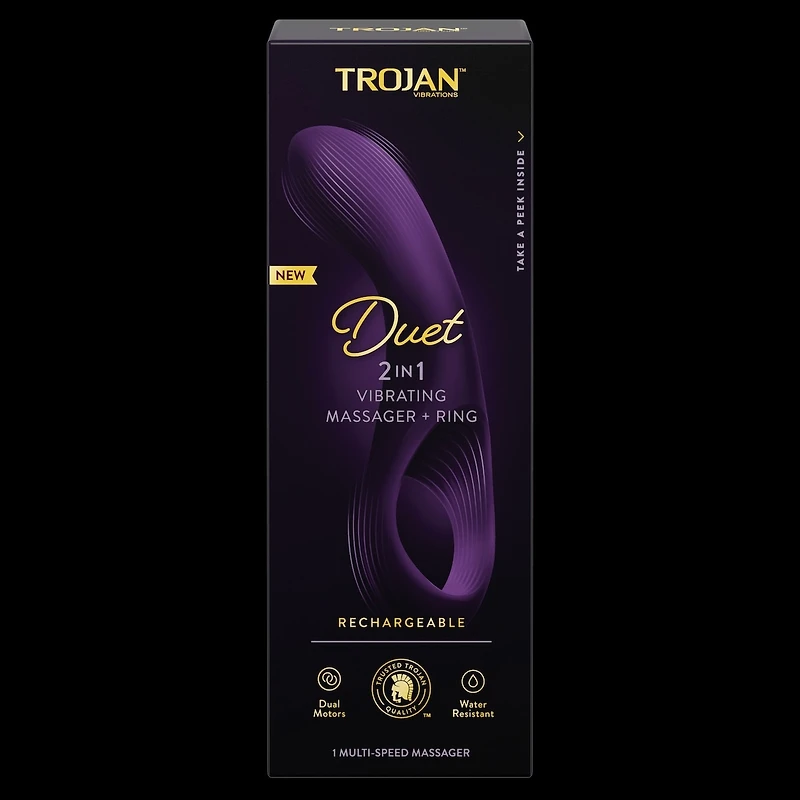 Duet 2-in-1 Vibrating Massager + Ring