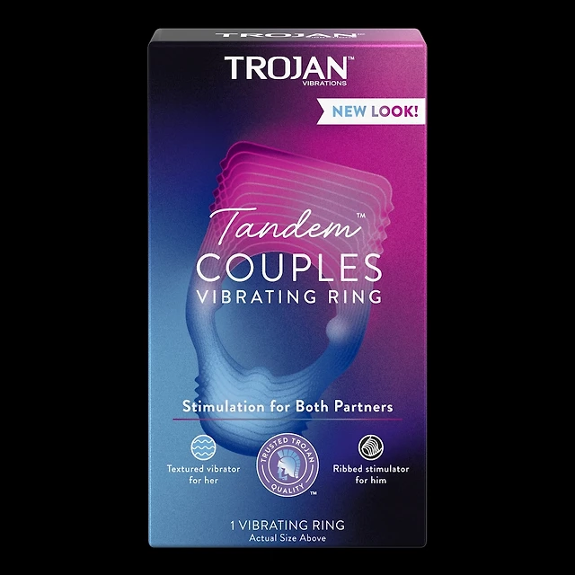 tandem trojan vibrations walmart Trojan Tandem Couples Vibrating Ring