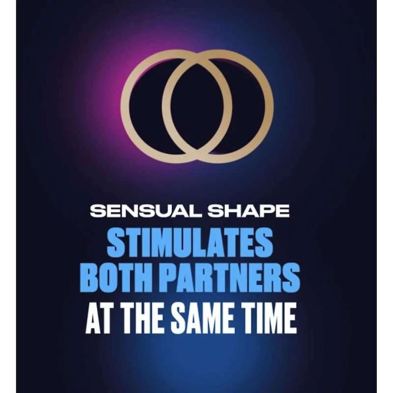 Trojan Dual Pleasure Vibrating Ring For Couples