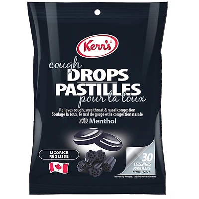 Pastilles pour la toux réglisse