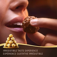 Chocolat fin aux noisettes, 8 chocolats emballés individuellement