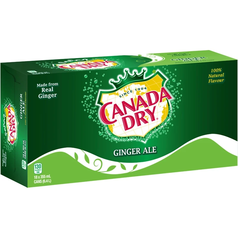Ginger Ale, 18 Pack