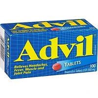 Advil Comprimés de 200 mg d'Ibuprofène USP Comprimés