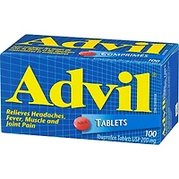 Advil Comprimés de 200 mg d'Ibuprofène USP Comprimés