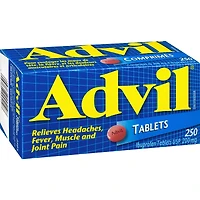 Advil Comprimés de 200 mg d'Ibuprofène USP Comprimés