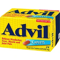 Advil 200 mg Ibuprofène 24 Comprimés