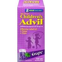 Advil pour Enfants Suspension, Raisin, 100 ml