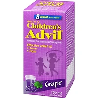 Advil pour Enfants Suspension, Raisin, 100 ml