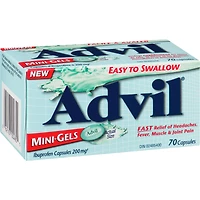 Advil Capsules d'Ibuprofène à 200 mg Mini-Gels Capsules