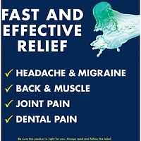 Advil, Extra-fort, pour soulager les maux de tête, les migraines et la douleur, 400 mg d’ibuprofène, flacon de 24