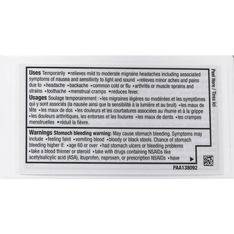 Advil Extra Strength Liqui-Gels for Headaches, Migraines, and Pain Relief, 400 mg Ibuprofen