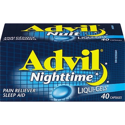 Advil Nighttime Liqui-Gels, 40 Count