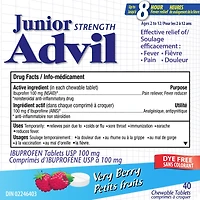 Advil Junior (Comprimés À Croquer)