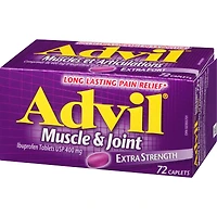 Advil Muscles et articulations Extra-fort, pour soulager les douleurs inflammatoires, 400 mg d’ibuprofène, flacon de 72