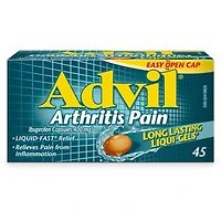 Advil Douleurs Arthritiques Capsules de 400 mg d'Ibuprofène 45 Liqui-Gels à Action Durable