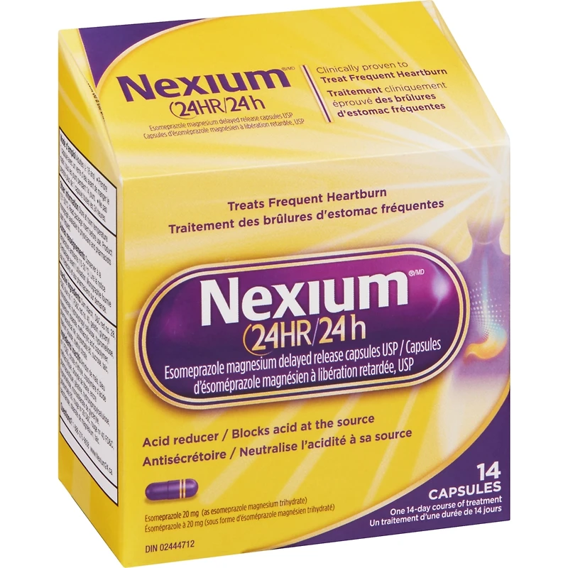 Nexium Capsules à Libération Retardée, 24 H - 14 Capsules