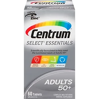 Centrum Select Essentiels 50+, un supplément complet de vitamines et de minéraux