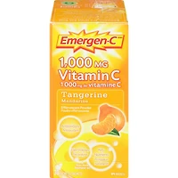 Mélange pour boisson Emergen-C, supplément de vitamine C (1 000 mg), saveur de mandarine, 30 sachets