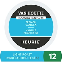 French Vanilla, Light Roast, K-Cup Coffee Pods, 12 Count