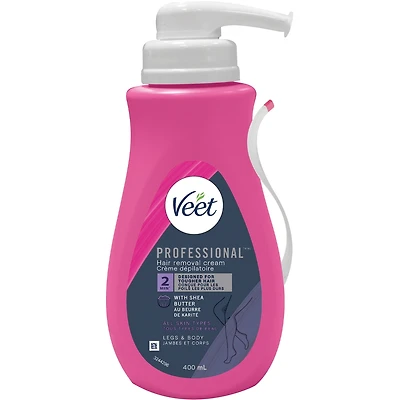Veet® Professional™ Hair Removal Cream, Pump with Spatula