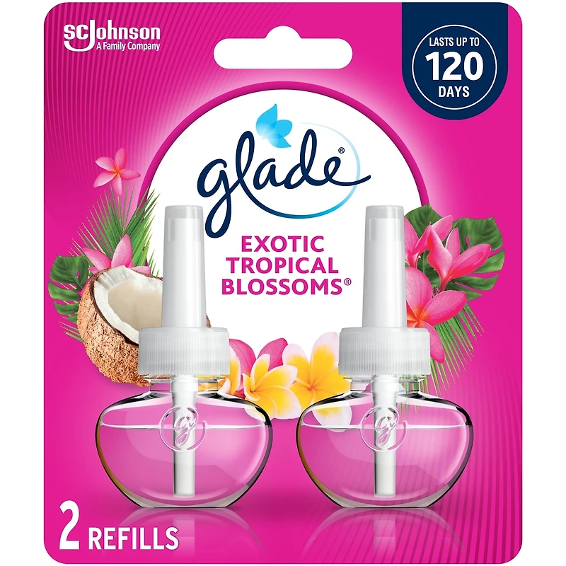 Glade Plugins® Scented Oil Refill - Exotic Tropical Blossoms®