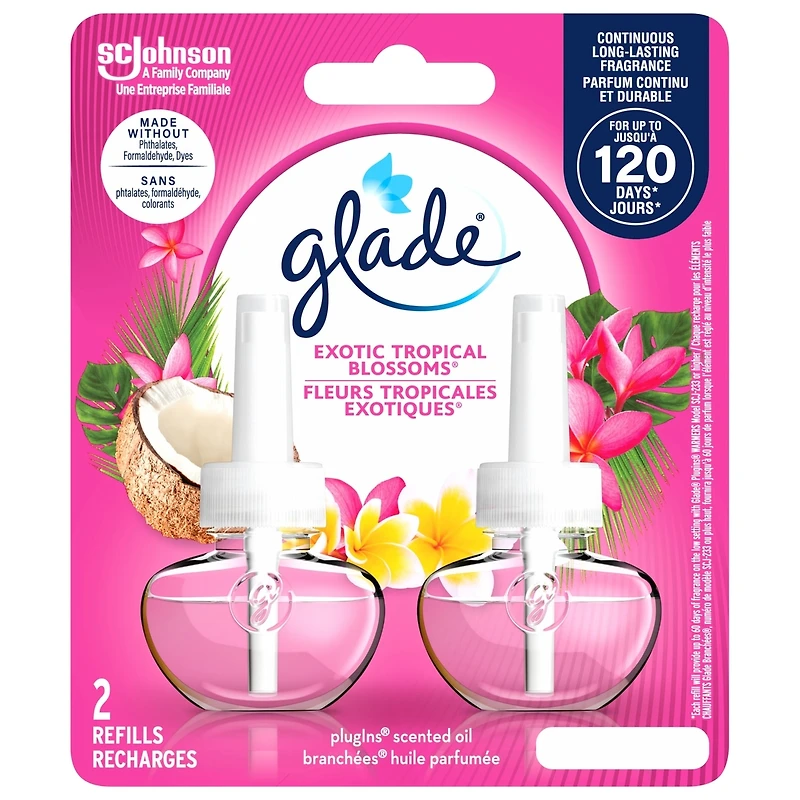 Glade Plugins® Scented Oil Refill - Exotic Tropical Blossoms®