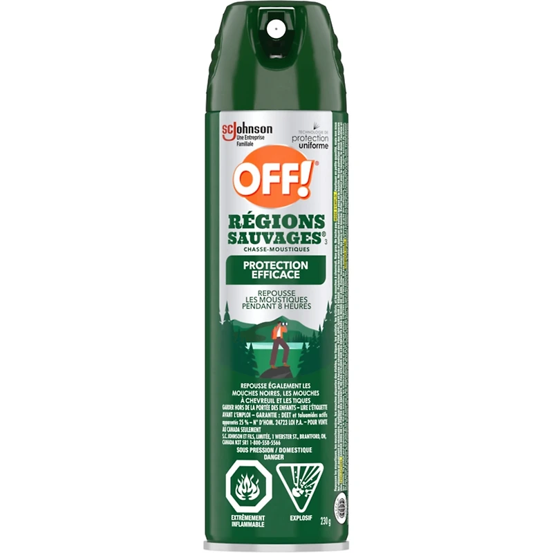 OFF!® Régions sauvages® Chasse-moustiques