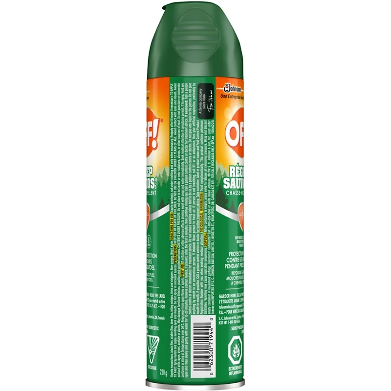OFF!® Régions sauvages® Chasse-moustiques
