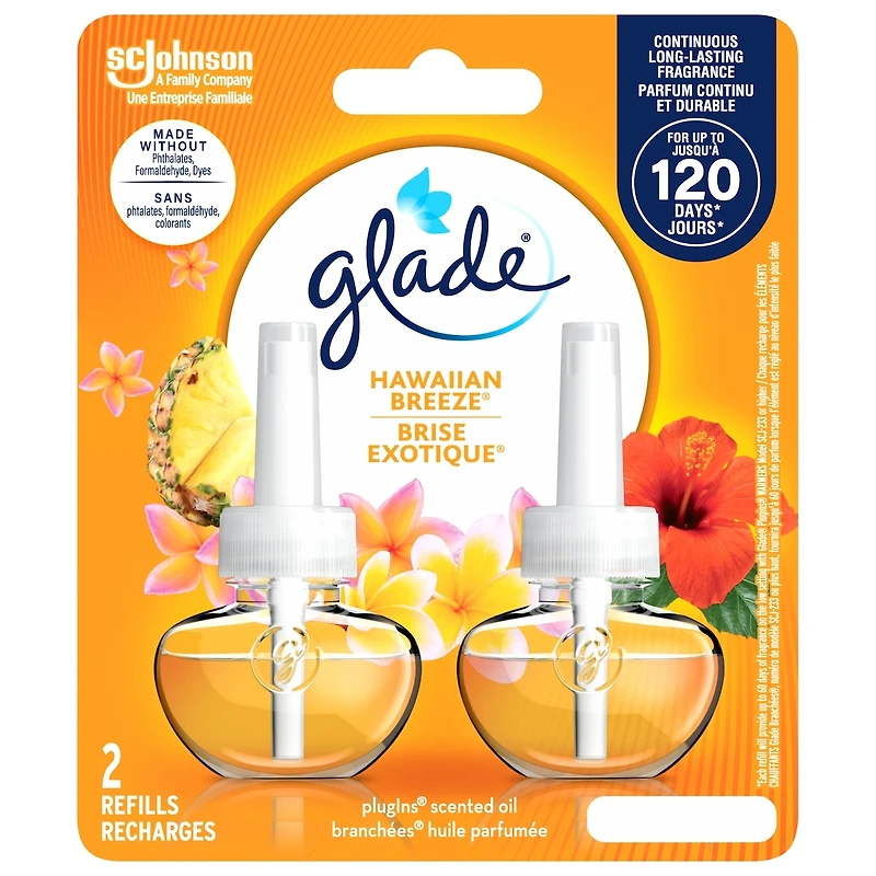 Glade Plugins® Scented Oil Refill - Hawaiian Breeze®
