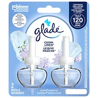 Glade Plugins® Scented Oil Refill - Clean Linen®