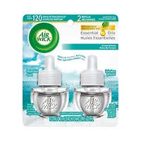 Scented Oil Refill - Ocean Breeze, 2 Refills