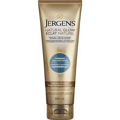 Natural Glow +Firming Daily Moisturizer & Gradual Sunless Tanner  - Fair to Medium