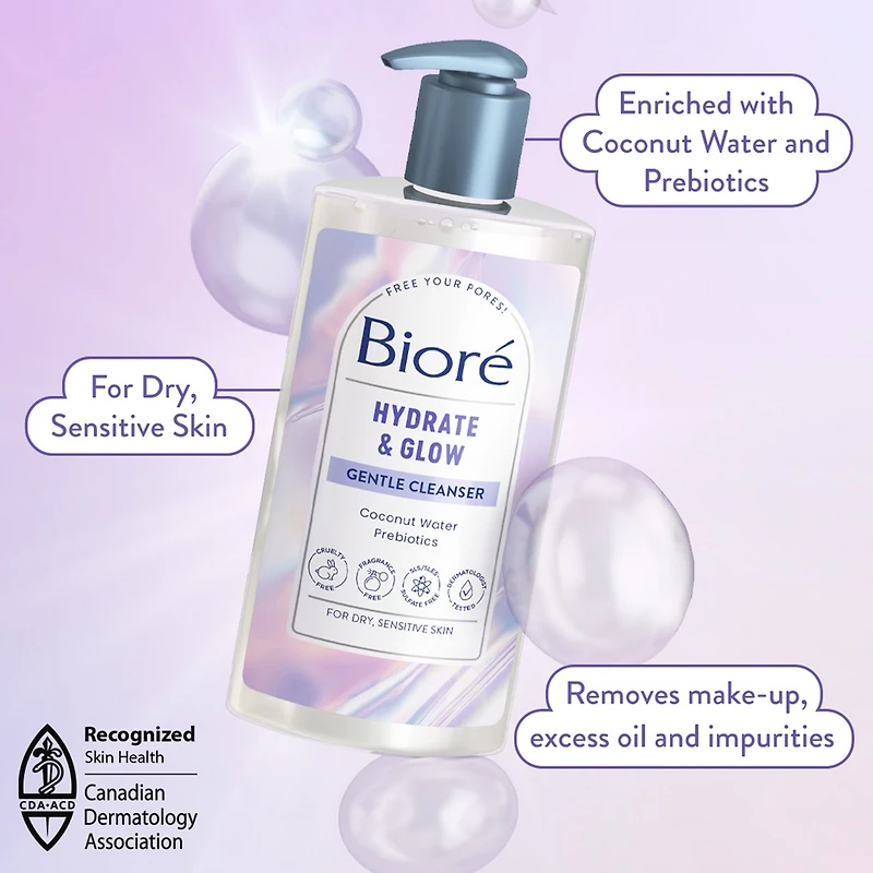 Hydrate & Glow Hydrating Gentle Facial Cleanser