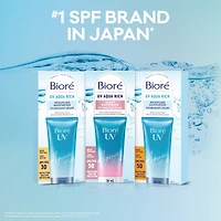 Hydratant Éclat UV Aqua Rich de Bioré – FPS 50