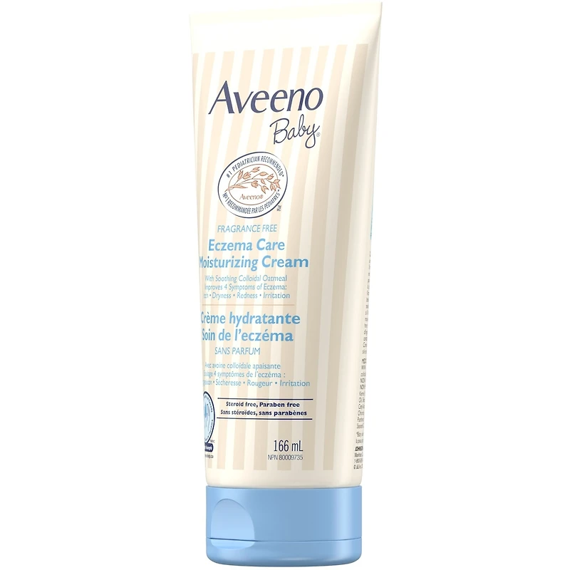 Crème hydratante Soin de l'eczéma pour bébés