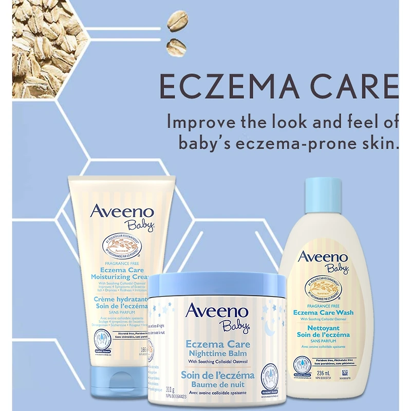 Crème hydratante Soin de l'eczéma pour bébés