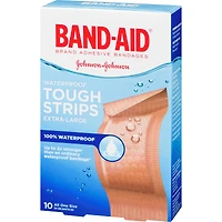 Pansements adhésifs Water Block Tough Strips, très grands