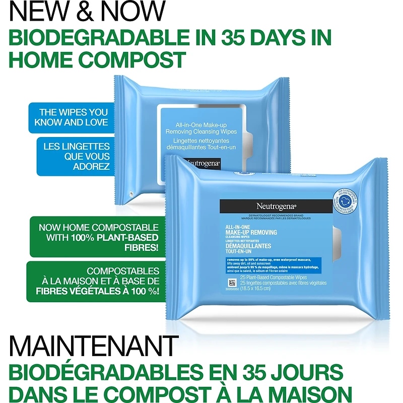 All-in-One Make-Up Removing Cleansing Wipes