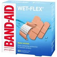 Pansements adhésifs Aquaflex, résistent à l'eau
